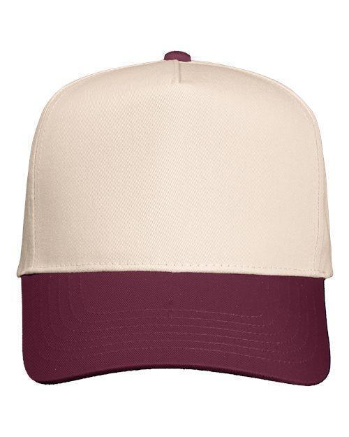 American Honey Embroidered Adjustable Five-Panel Twill Hat