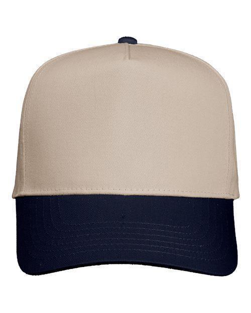 American Honey Embroidered Adjustable Five-Panel Twill Hat