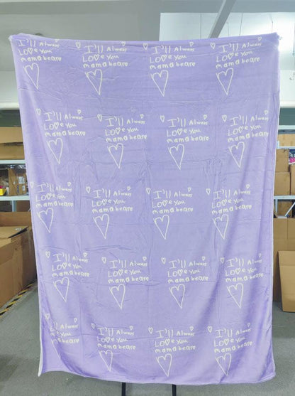 Handwriting Blankets - Close 4/14