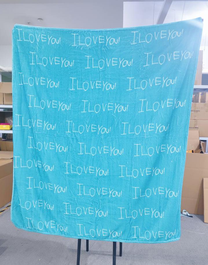 Handwriting Blankets - Close 4/14