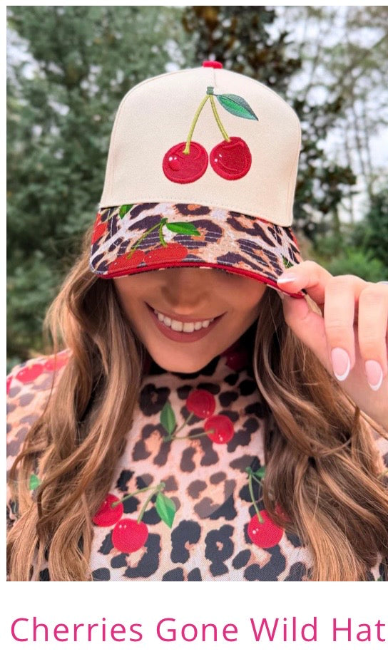 Cherries Gone Wild Hat