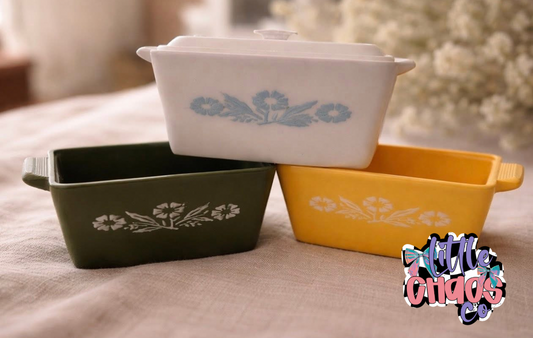 Pyrex Trinket Trays