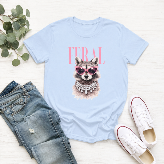 Boujee Feral Racoon Tee