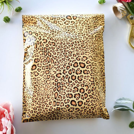 Leopard Poly Mailers