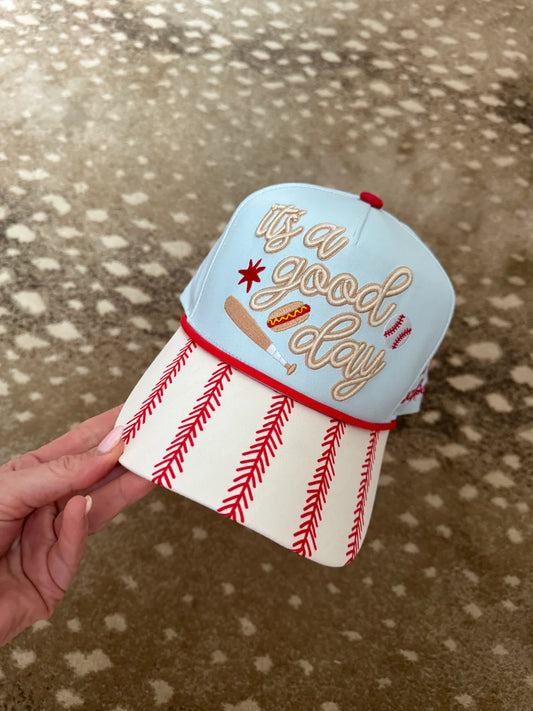 Baseball It’s A Good Day Hat - ETA MID TO END OF MAY
