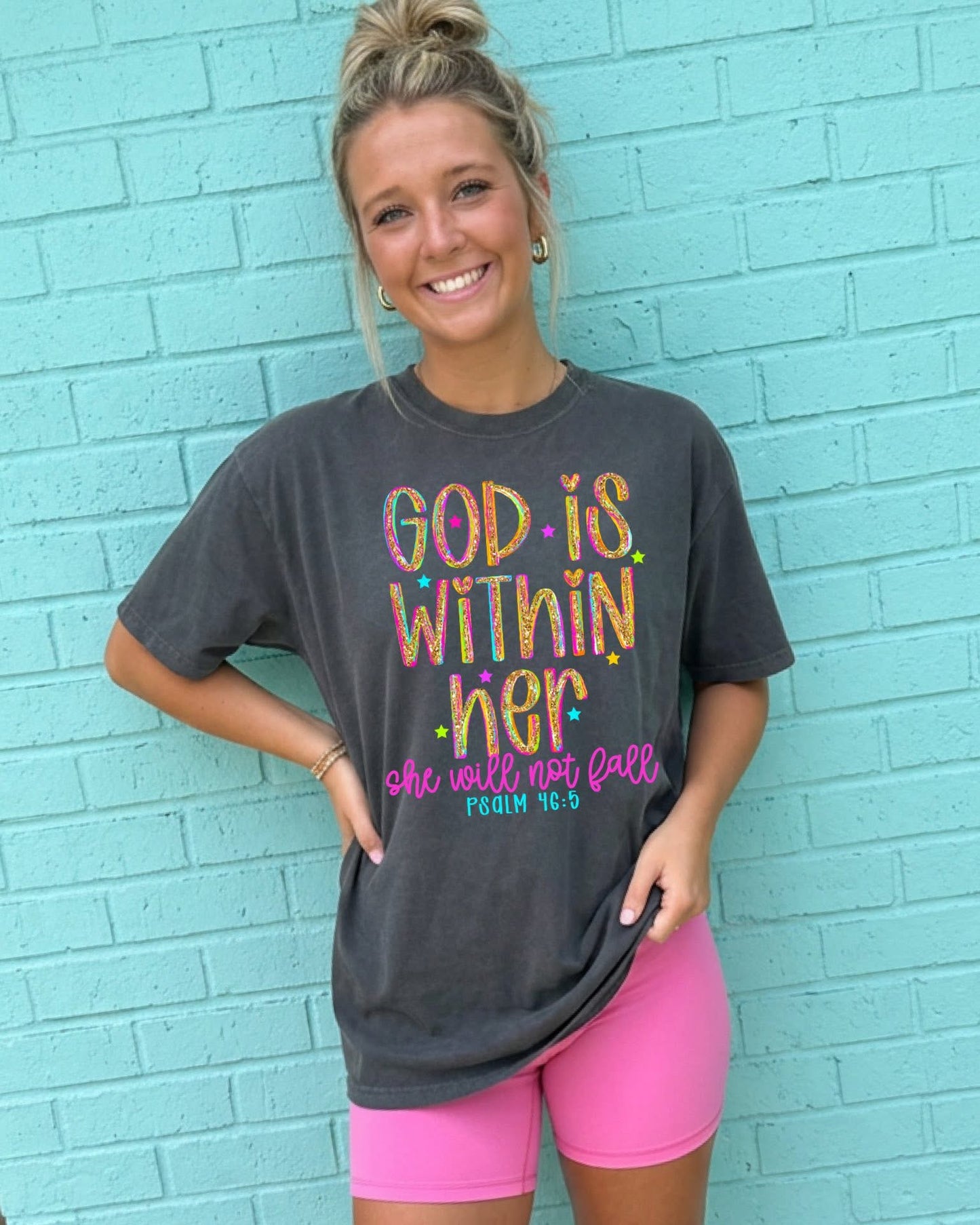 God is Within Her Tee