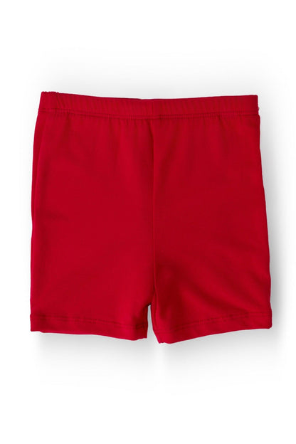 Red Twirl Shorts